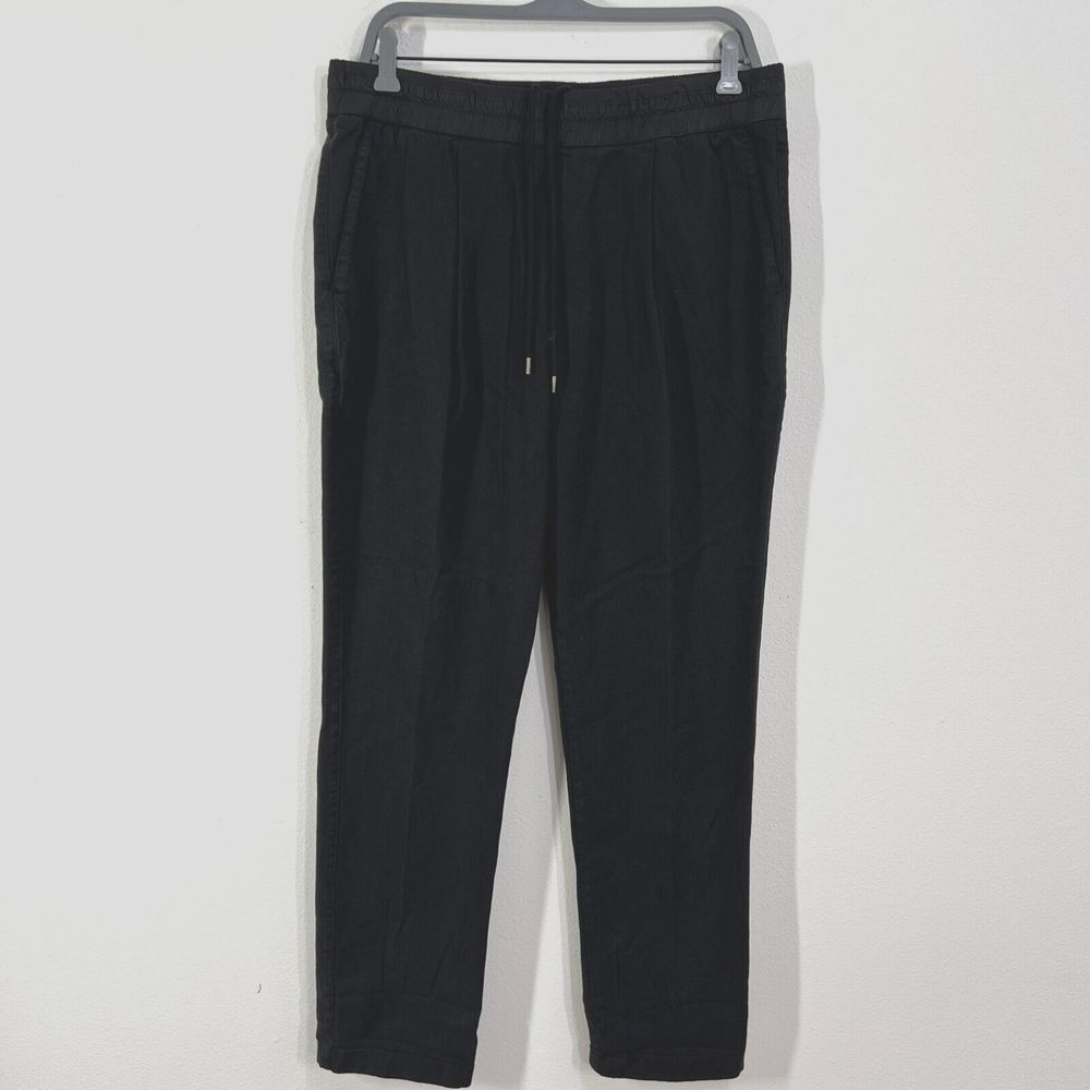 James Perse Black Track Pants